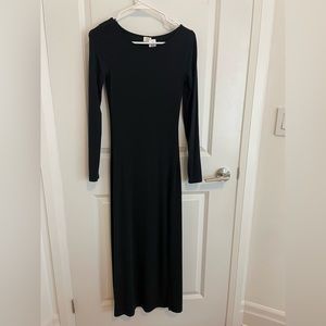 Black Aritzia Long Dress